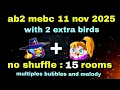 Angry birds 2 mighty eagle bootcamp Mebc 11 nov 2025 with 2 extra birds blues+stella#ab2 mebc today