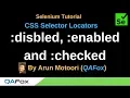 CSS Selector Locators - Part 15