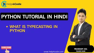 Type Casting in python Python for beginners