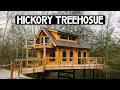 Designer Treehouse with Suspended Bridge in the Forest Full Tour