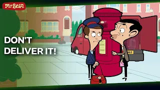 Mr. Bean Tries to Stop a Birthday Card Delivery! | Mr Bean Adventures