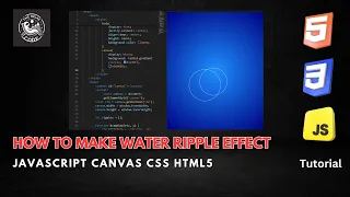 How to make Water ripple effect using JavaScript