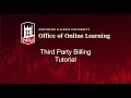 Third Party Billing Tutorial