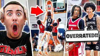 MY HIGH SCHOOL TEAM PLAYED AGAINST D1 HOOPERS & THIS HAPPENED…