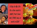 A Day In My life as a line cook In Red Robin Burger Hubby Cries why dropping me Emotional