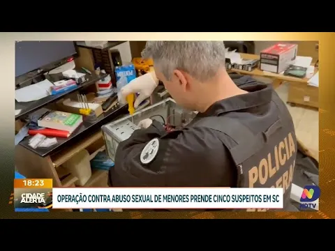 Operação CyberGaeco prende cinco suspeitos de abuso de menores em Santa Catarina