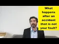 What Happens If You Are Not At Fault for An Car Accident