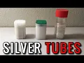 Storing Silver Coins Rounds Generic Tubes Mint Tubes Air Tite Tubes Capsules
