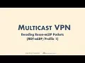 MVPN 10 - Decoding Packet Captures for MDT-mLDP Default and Data MDTs Rosen