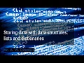 Storing data with data structures - Dictionaries GCSE Computer Science