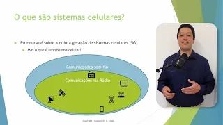 Redes móveis - o que é uma célula? O que são sistemas celulares? - curso de 5G