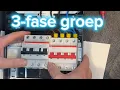 Lagu 3 fase groep aansluiten | voor laadpaal | pv |warmtepomp | kookplaat | elektricien elektrotechniek