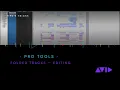 Pro Tools Editing and arranging your session with Folder Tracks