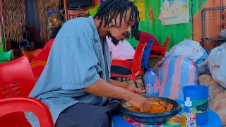Father Ankrah pretended to hate food 😂