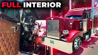 Peterbilt 379 Get s a NEW FULL INTERIOR DESIGN Semi Truck Transformation NEW FFC Seat Base Plate