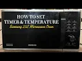 How to heat foods using SAMSUNG 23L Microwave oven (MS23K3515AS)