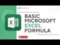 Excel Formulas 101 Basic Microsoft Excel Formulas for Beginners