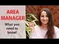 AREA MANAGER Everything you need to know for Success Part 1