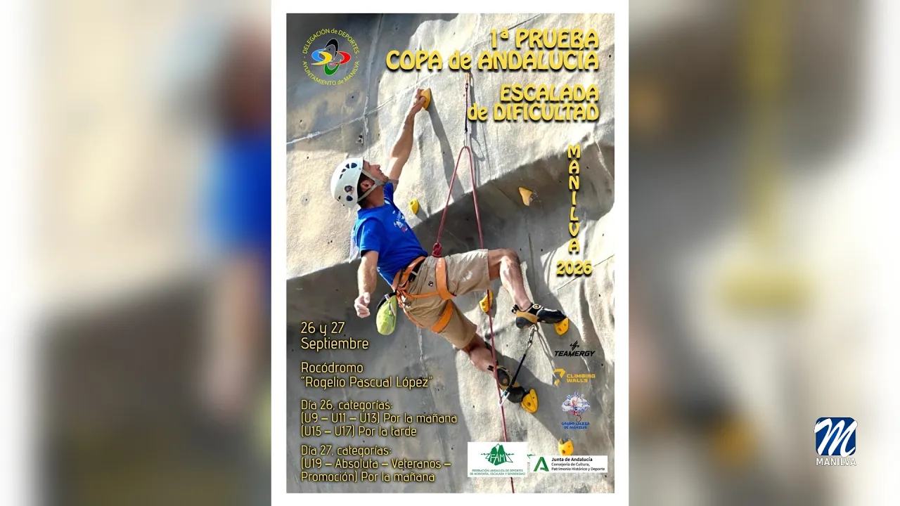 Manilva acoge la Copa andaluza de Escalada