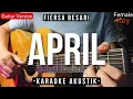 Download Lagu April (Karaoke Akustik) - Fiersa Besari (Female Key | High Quality Audio)