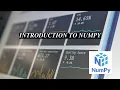Introduction to NumPy in Tamil Data Analysis Tamil LWM