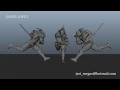 Jetstream Sam Attack Animation Run Cycle