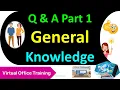 QA Part 1 Knowledge About World