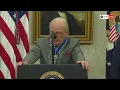 President Trump presents Medal of Freedom to former Boston Celtics point-guard Bob Cousy ABC News