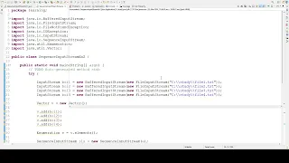 How to Use SequenceInputStream Java Program