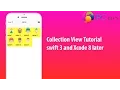 Collection View Tutorial swift3 and Xcode 8