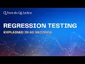 Regression Testing - Explained in 60 Seconds