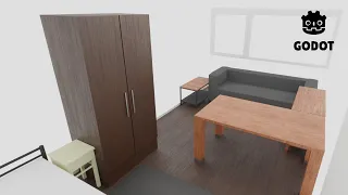 Godot 4 Room Designer app