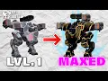 Level 1 VS MAXED OUT Robot In The Most Pay To Win Game War Robots