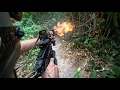 Airsoft - M4 with an AK charging handle DWS-180 GBBR Double Eagle