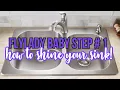 FLYLADY BABY STEP 1 HOW TO SHINE YOUR SINK FLYLADY DAY 1 OF 31 BABY STEPS How to clean your sink