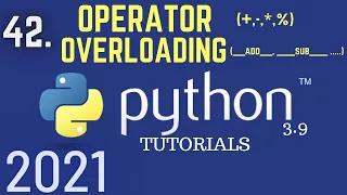 Python 3 9 Tutorials Operator Overloading In Python Types Of Polymorphism Polymorphism