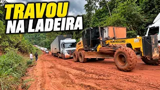 CARRETA TRAVOU NA SUBIDA! Mais um desafio na Transamazônica