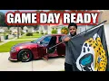 BADFLAG Flag Pole Car Application On My Dodge Charger OctaneRed - 392