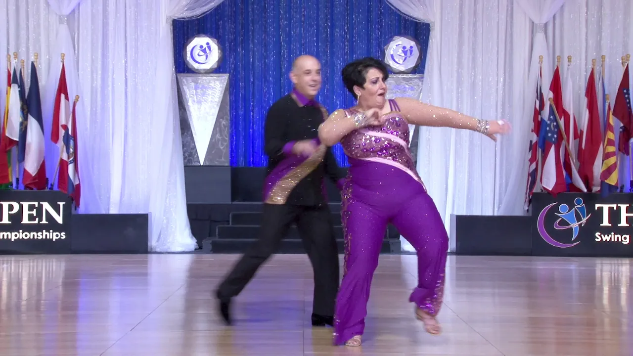 The Open 2019   1st Place   Masters Routines   Richard DeFelice and Susan DeFelice