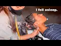 ASMR Relaxing THAI Headspa Water Massage at the Sleep Salon