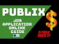 Publix Job Application Online Guide to Getting Hired