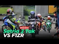 Satria 2 Tak Kalahkan F1ZR di Road Race Sumber Production Cimahi 2024