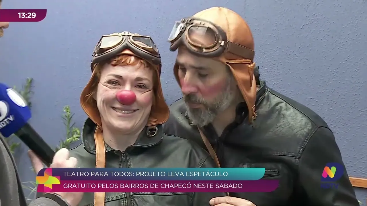 Diversão e Cultura: Espetáculo Gratuito da Cia de La Curva em Chapecó