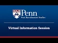 Penn s Post-Baccalaureate Studies - Virtual Information Session October 2025