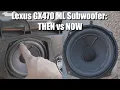 Lexus GX 470 Mark Levinson woofer repair