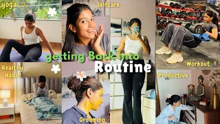 My Life Reset ROUTINE 🌼 Healthy & Nutritious Habits 🌸 Workouts , Protein Meals & Fresh Air