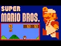 Super Mario Bros Famicom NES 1985 1P Full Game Session 1 Loop