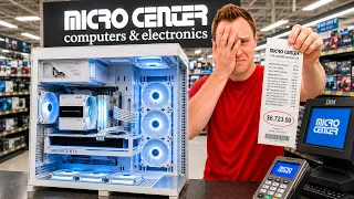 I Built a Gaming PC Using Only the Top Items from Microcenter
