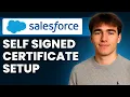 How To Create Self-Signed Certificate Use It In An Identity Provider In Salesforce Tutorial 2026