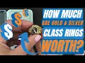 How Much Are Gold Silver Class Rings Worth